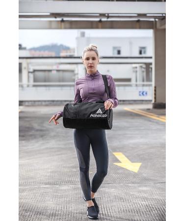 Aokelato 30L Small Gym Bag with Shoe Compartment - Waterproof Weekend Duffel - Buy Online on GoSupps.com