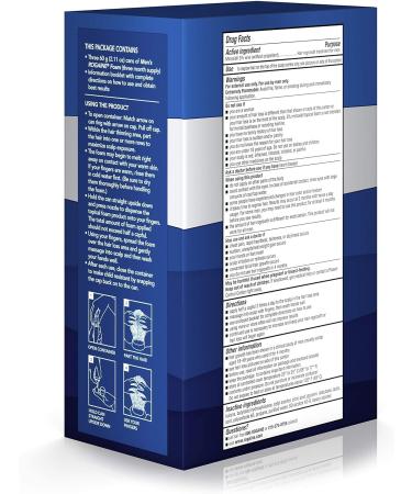 Men's Rogaine 5% Minoxidil Foam for Hair Loss - 3-Month Supply (Pack of 3) - Buy Online on GoSupps.com