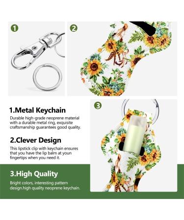 40Pcs Chapstick Holder Keychain with Metal Clip Cords - Lip Balm & Lipstick Tracker Safeguard - Buy Online on GoSupps.com