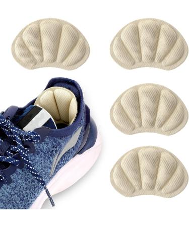Wllhyf Heel Cushion Inserts - Reusable Self-Adhesive Pads for Comfort in Oversized Shoes - Soft Skin Color - Perfect for Women & Men - Buy Online on GoSupps.com