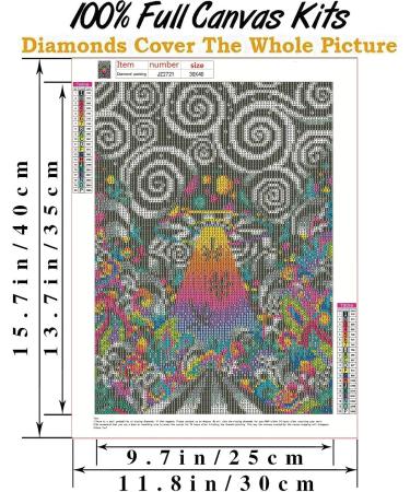 NOWAWEVE Diamond Painting Kit for Adults - 5D Round Drill Full Drill Diamond Art - Wall Decor & Relaxing Gift - Buy Online on GoSupps.com
