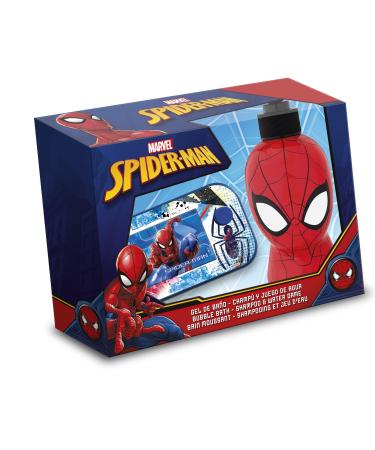 Spiderman 3D Bubble Bath Gift Set 300ml and Water Feature