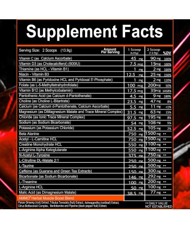 AMMO Energy Reloads Pre Workout Powder - 300mg Caffeine Zero Sugar Vital Aminos and Electrolytes No Artificial Flavors or Colors (Orange Optics) - Buy Online on GoSupps.com