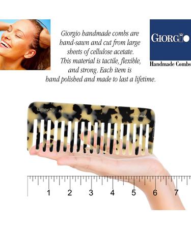 Giorgio G49WT Large Hair Detangling Comb - Wide Teeth for Thick Curly Wavy Hair - Buy Online on GoSupps.com