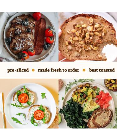 Young Kobras Organic, Gluten-Free Original Sourdough Bread (2-pack) - Allergen Friendly, Vegan, Gum-Free, Simple Ingredients & Made Fresh to Order - Buy Online on GoSupps.com