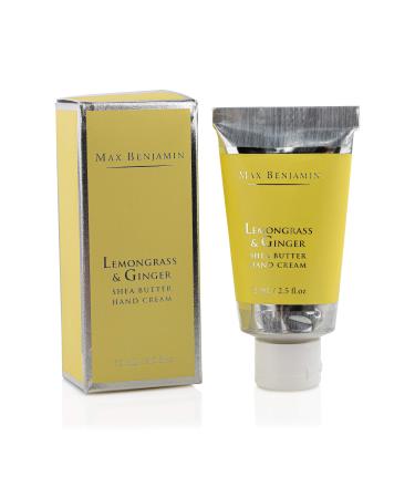 Max Benjamin Lemongrass & Ginger Hand Cream with Shea Butter 75ml