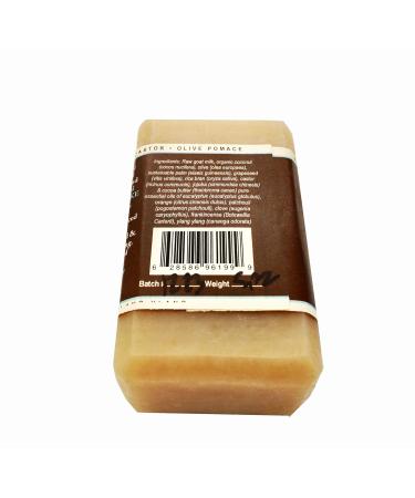 Handmade Goat Milk Soap - BOGUE No.10 Walking on Sunshine | 2 Bars Moisturizing Blend with Eucalyptus Orange Clove Frankincense Ylang Ylang & Patchouli - Shop Internationally - Buy Online on GoSupps.com