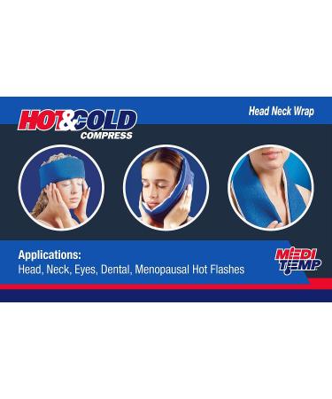 Medi-Temp Head-Neck Hot & Cold Compress Pad - Reusable 1 ea - Buy Online on GoSupps.com
