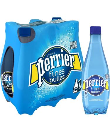 Perrier Fine Bubbles Mineral Water 6 x 500 ml - Buy Online on GoSupps.com