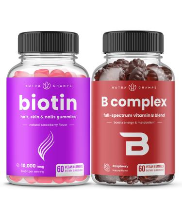 NutraChamps Biotin & B Complex Gummies