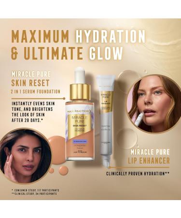 Max Factor Miracle Pure Lip Enhancer Baume l vres hydratant l'huile de jojoba No.070 Peach Cream 12 ml - Buy Online on GoSupps.com