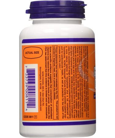 NOW Foods Advanced Gamma E 120 SGELS - Buy Online on GoSupps.com