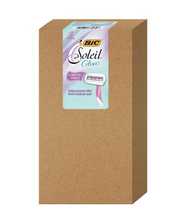 BIC Soleil Sensitive Women's 3-Blade Disposable Razor 6 Razors - Pack of 2 - Buy Online on GoSupps.com