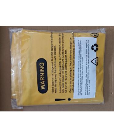 Docio Waterproof Dog Raincoat with Hood & Reflective Strip - 6XL Yellow Jacket for Medium & Large Dogs - Buy Online on GoSupps.com