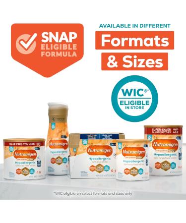 Enfamil Nutramigen Infant Formula Hypoallergenic and Lactose Free Formula with Enflora LGG Fast Relief from Severe Crying and Colic - Brain Building DHA Probiotic LGG for Immune Support 27.8 Oz - Buy Online on GoSupps.com