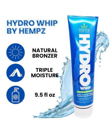 Hempz Hydro Whip Bronzing Butter 9oz - Triple Moisture Herbal Whipped Natural Bronzer for Radiant Skin | Shop Internationally - Buy Online on GoSupps.com