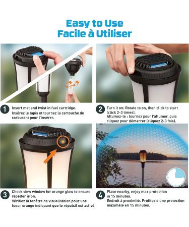 Thermacell Mosquito Repellent Torch Includes 12-Hour Refill 15 Foot (4 5-m) Zone of Mosquito Protection Effective Mosquito Repellent for Patio Deet Free Bug Spray Alternative Patio Shield Torch - Buy Online on GoSupps.com