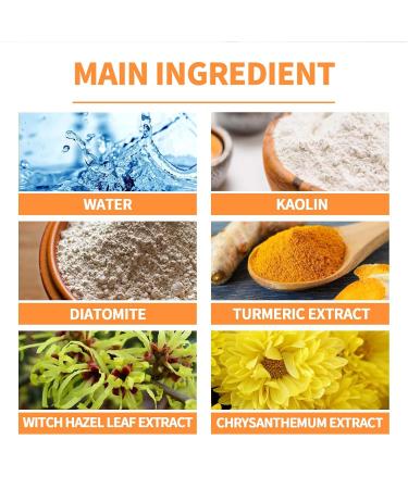 Turmeric Mud Mask Stick - Deep Cleanse Blackhead Removal & Radiant Glow for All Skin Types | International Shipping - Buy Online on GoSupps.com