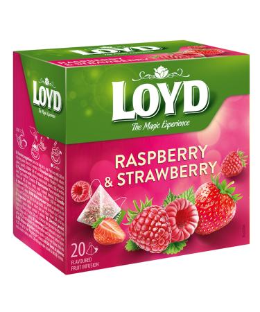 LOYD Tea - Raspberry and Strawberry (6 Pack )