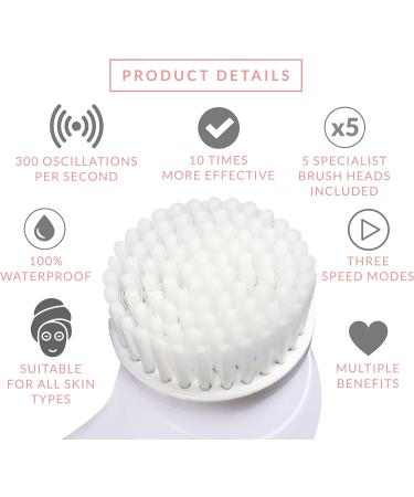 Facial Cleansing Brush | UK Company Face Brush Skincare for Women | Great Gifts for Her - Buy Online on GoSupps.com