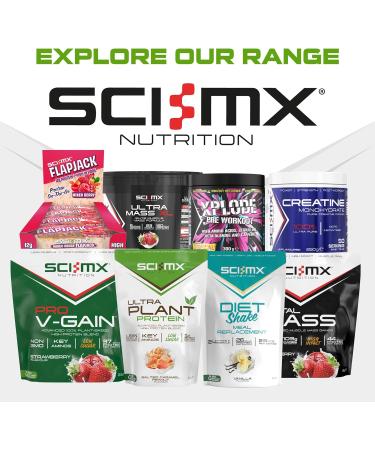 SCI-MX Ultra Plant Salted Caramel Peanut Vegan Protein Powder 900g - Muscle Growth & Maintenance, 34g Protein/serving, Low Sugar, Non-GMO + Vitamin B Complex - Buy Online on GoSupps.com