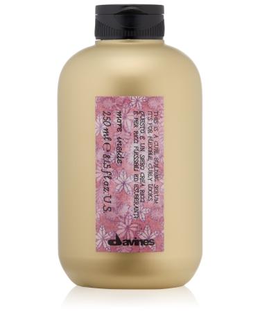 Davines This Is A Curl Building Serum | Hair Serum for Curly Hair Types | Bouncy, Shiny, Hydrated, Humidity-Resistant Curls | 8.45 fl oz