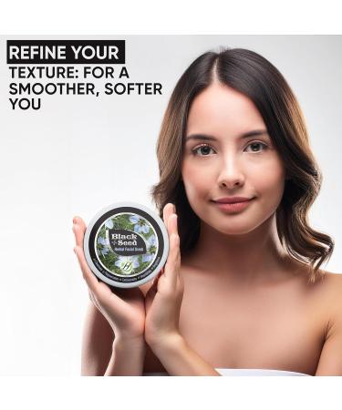 Black Seed Herbal Facial Scrub - Cleanses & Nourishes Skin | Moisturizing Exfoliator for Women | 5.30 oz - Buy Online on GoSupps.com
