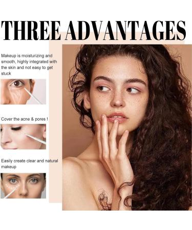  Mimoqk Full Coverage Concealer Face Blendable Brightener Stick Cosmetic Under Eye Corrector Dry and Oily Skin Long-Lasting Coverage for Untouched Finish Hydrating Smooth Pink - Buy Online on GoSupps.com