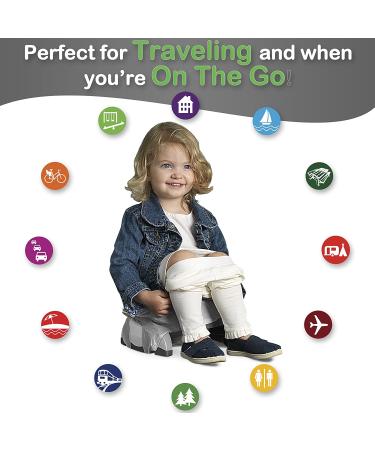 Kalencom Potette Plus Potty Seat Liners Value Box - 90 Liners | Disappearing Ink | Convenient Pack - Buy Online on GoSupps.com