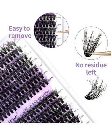 Shop 3D Individual Eyelashes | DIY Cluster Lashes 16-20mm | Fluffy D Curl | International Shipping - Buy Online on GoSupps.com