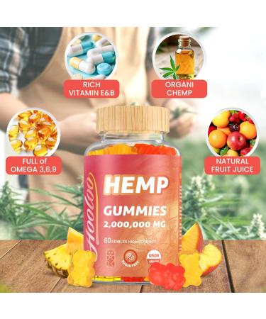 HOOLOO Hemp Gummies - Sugar Free 3 Packs - Buy Online on GoSupps.com