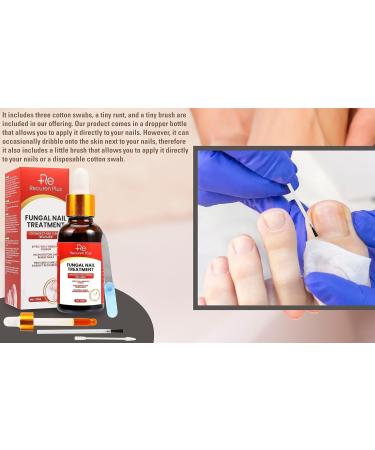 Fungal Nail Treatment for Toenails - Extra Strong 30ml Formula - Safely Reclaim Healthy Nails - Buy Online on GoSupps.com