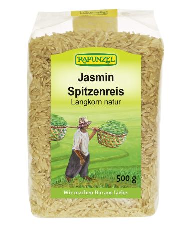 Rapunzel Biona Organic Jasmine Brown Rice 500 g (Pack of 2)