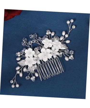 Didiseaon Bridal Headwear Wedding Hair Ornament Rhinestone Hair Comb Hair Accessories Bride Headpiece Wedding Decoration Bridal Hair Comb Crystal Wedding Supplies Bridesmaid Manual - Buy Online on GoSupps.com