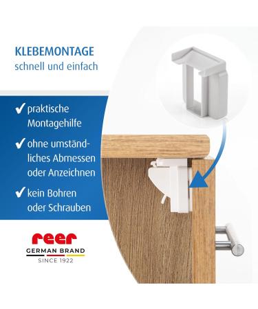 Magnetic Lock Set (8 Pieces) - Child Safety Cabinet & Drawer Locks | Secure Your Home for Babies & Kids | Easy Adhesive Installation - Buy Online on GoSupps.com