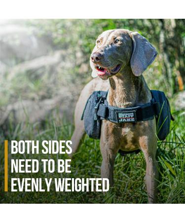 OneTigris Dog Pack for Hiking Camping Travelling Dog Backpack for Hiking Nylon Dog Harness Backpack with Side Pockets for Medium and Small Dogs L Black - Buy Online on GoSupps.com