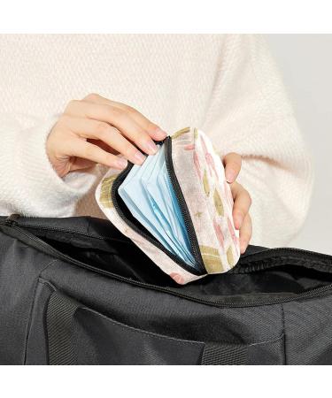 Beautiful Cactus Pattern Women's Storage Pockets Stillpad Holder - Portable Period Kit Bag for Girls - Buy Online on GoSupps.com