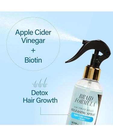 EBIN NEW YORK Braid Formula Releasing Spray | Quick Removal for Braids Locs & Twists | No Breakage Detangles Scalp Relief | Apple Cider Vinegar + Biotin for Hair Growth - Buy Online on GoSupps.com