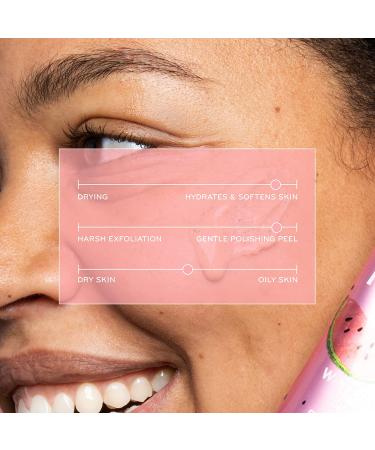Purlisse Watermelon Energizing Polishing Peel - 2 Minute Exfoliation | 2.5 fl oz - Buy Online on GoSupps.com