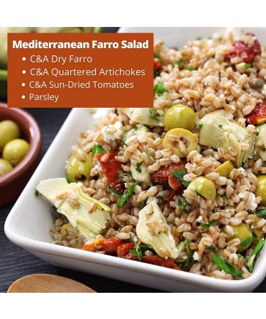 Cucina & Amore Pearled Italian Farro (17.6 oz  Pack of 8)($0.21 per ounce) - Buy Online on GoSupps.com