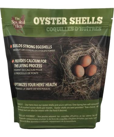 100% Pure Crushed Oyster Shell (4 lb) | Calcium Supplement for Laying Hens | Backyard Chickens | Made in Canada - Buy Online on GoSupps.com