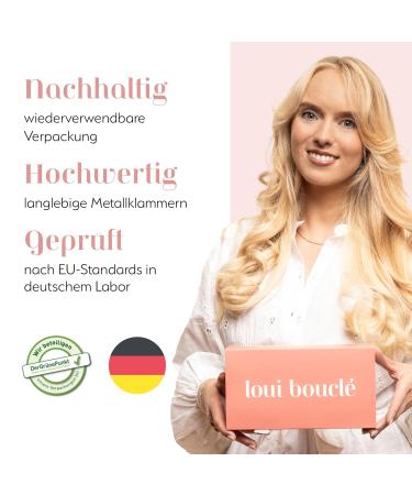 Loui Boucl Locken Wrap Set - 30 Piece Hair Curler Set with Clips | Heat-Free Curls in 3 Sizes (48mm 36mm 25mm) - International Shipping Available - Buy Online on GoSupps.com