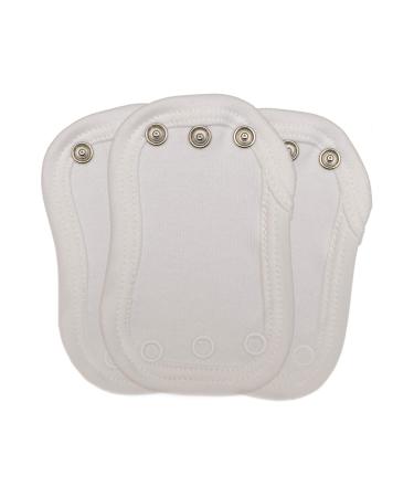Vest Extenders - x 3 - Made in UK by Nature Babies