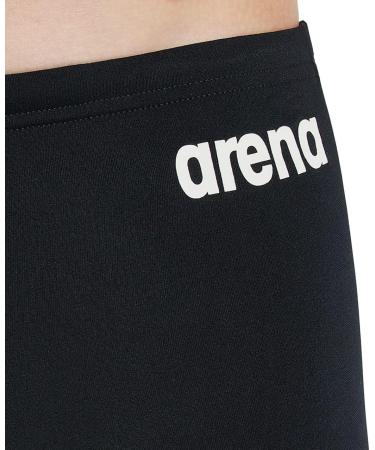 ARENA Boys' Team Swim Shorts - Solid Black-White Swimming Shorts (1 Pack) | Best International Shipping - Buy Online on GoSupps.com