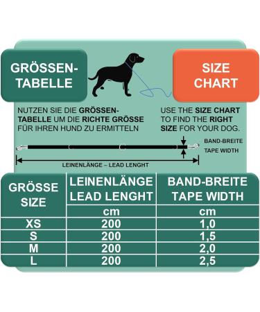 Dey Premium 2m Dog Leash - 3-Way Adjustable Nylon Leash for Small Medium & Large Dogs - Multiple Colors Available - Doubleein Dog Cat & Puppy Leash - Lila Purple 2.5 x 200 cm - Buy Online on GoSupps.com