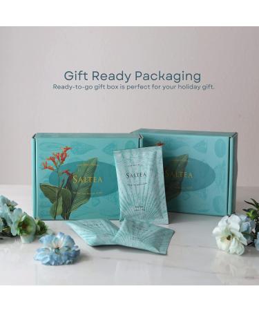 Luxury Spa Bath Salts for Soothing Bubble Bath - Set of 10 Packets (Vetiver) - Buy Online on GoSupps.com