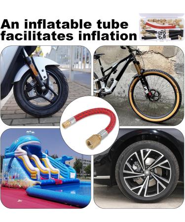 Hejo 33-Piece Bicycle Valve Adapter Set | French Valve & Air Pump Adapters | Metal with Sorting Box for Pumps & Compressors - International Shipping Available - Buy Online on GoSupps.com