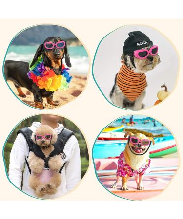 Pawaboo Dog Sunglasses  Small Dog Goggles with Adjustable Band  Waterproof Windproof Snowproof Cool Glasses for Puppy and Cat  Pink - Buy Online on GoSupps.com