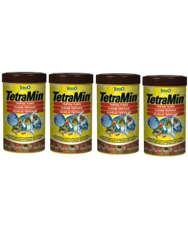 Tetra 77802-03 Min Tropical Flakes 4Pack (2.2-Ounce)