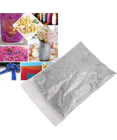  TEUOPIOE 50g Gorgeous Eye Catching Sparkle Sparkle Widely Used Easy Remove Glitter Craft Eye Shadow Gift (Silver) - Buy Online on GoSupps.com